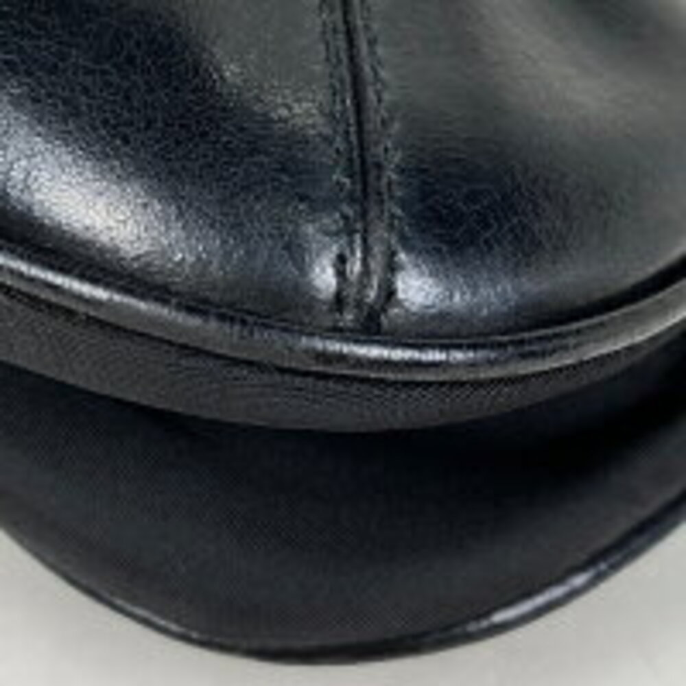 Prada logo plate Crossbody Bag black - Picture 3 of 6